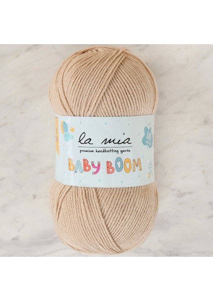 La Mia Baby Boom Bej El Örgü Ipi - 855 - 34264