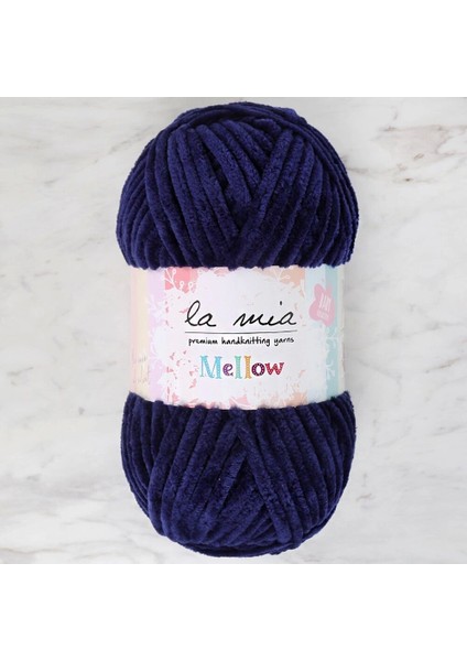 La Mia Mellow Lacivert El Örgü Ipi - 917 - 34163