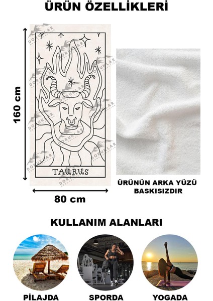 Modern Desenli Dijital Baskı Plaj Deniz Havlusu Peştamal 80X160 cm BRS036 fırsatları