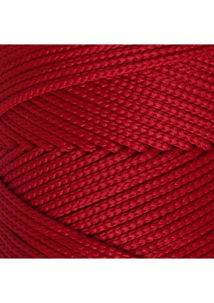 Loren Polyester Soft Macrame Koyu Kırmızı El Örgü Ipi - LM020 - 34433 fiyatları