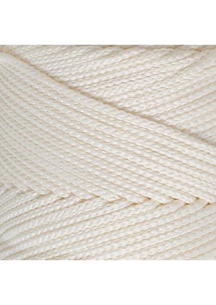 Loren Polyester Soft Macrame Krem El Örgü Ipi - LM003 - 34427 fiyatları
