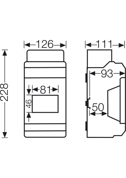 Kv 8104 IP65 4'lü Sigorta Kutusu (1 Adet) fiyatları