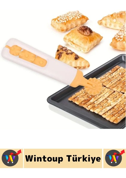 Dayanıklı Ergonomik Hamur Makarna Kurabiye Değiştirilebilir 4 Başlıklı Şekillendirici Hamur Kesici modelleri