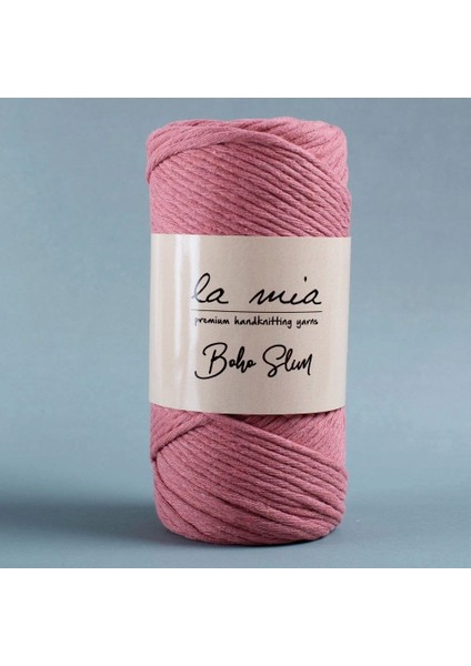 La Mia Boho Slim Gül Kurusu El Örgü Ipi -L090 - 34196