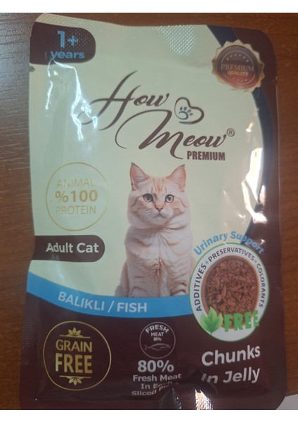 Kedi Balıklı Pouch