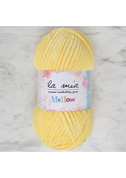 La Mia Mellow Bebe Sarı El Örgü Ipi - 909 - 34158
