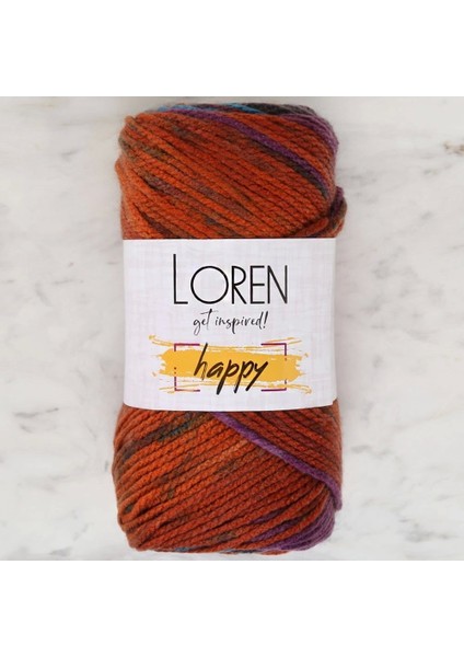 Loren Happy Ebruli El Örgü Ipi - RH003 - 34288