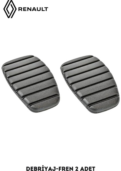 Nıssan Quashquı Clıo Iı / Iv Kangoo Laguna Master Megane Debriyaj Fren Pedal Lastiği 2 Adet