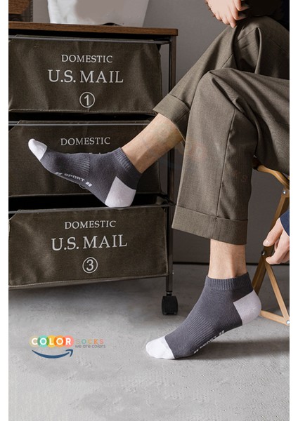 8 Çift Erkek Sport Patik Çorap Seti modelleri