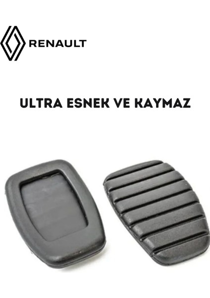 Nıssan Quashquı Clıo Iı / Iv Kangoo Laguna Master Megane Debriyaj Fren Pedal Lastiği 2 Adet fiyatları
