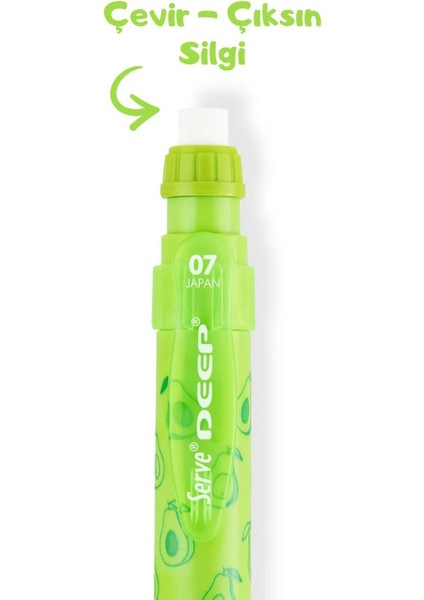 Deep Mekanik Versatil Kalem Meyve Temalı 0.7 fiyatları