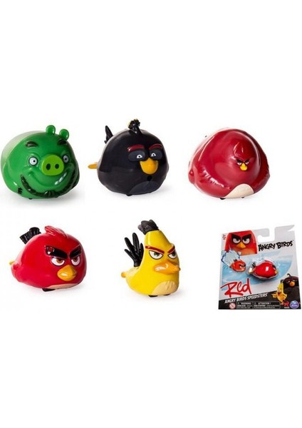 Angry Birds Sobre Ruedas Araçları 5 Adet Araç