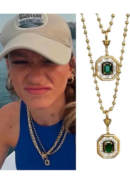 Çelik Serenay Kolye