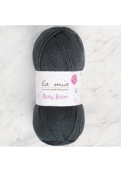 La Mia Baby Boom Koyu Yeşil El Örgü Ipi - 1480 - 34111