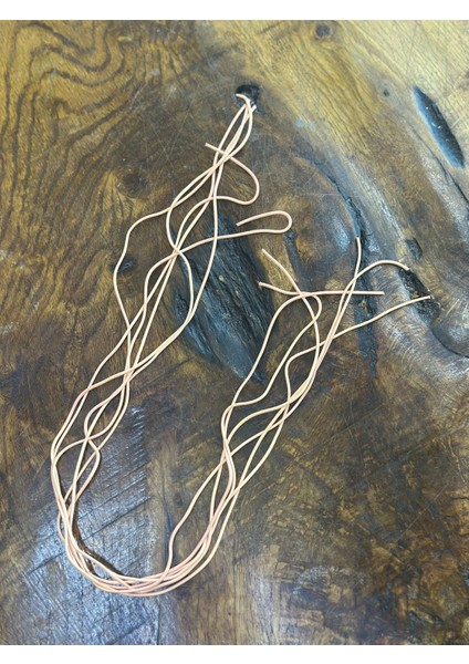 6 Adet 70 cm Deri Kolye Bileklik Ipi modelleri