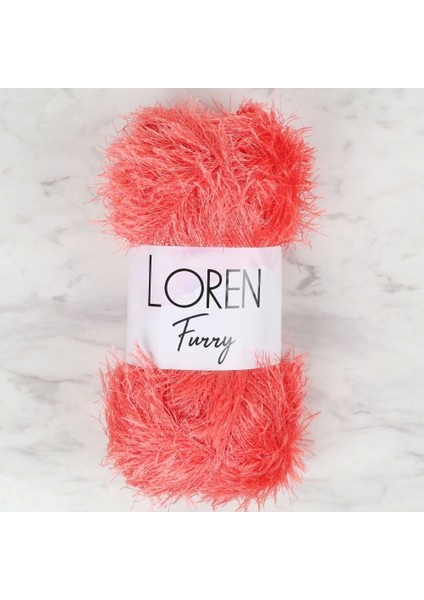 Loren Furry Nar Çiçeği El Örgü Ipi - RF017 - 34051