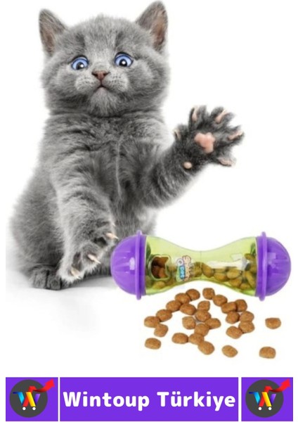 Evcil Hayvan Kedi Avlanma Içgüdüsü Geliştiren Eğlenceli Interaktif Kedi Ödül Mamalı Oyuncak fırsatları