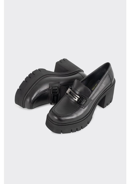 Günlük Hakiki Deri Topuklu Kadın Ayakkabı fiyatları