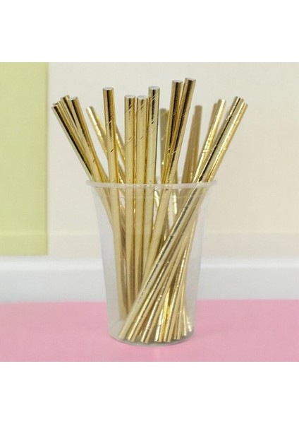 Gold Karton Pipet 24 Adet