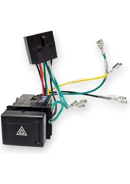 Skoda Favorit Dörtlü Flaşör Düğmesi Anahtarı