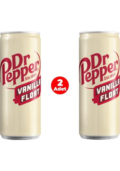 Vanilla Float - Vanilyalı Gazlı İçecek 330 ml x 2 Adet