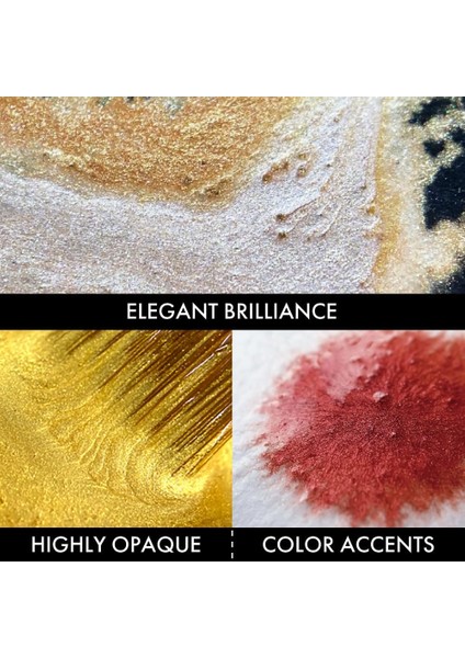 Kuretake Gansai Tambi Metallic Colors Yaldız Tablet Sulu Boya Seti 24 Renk Set I fırsatları