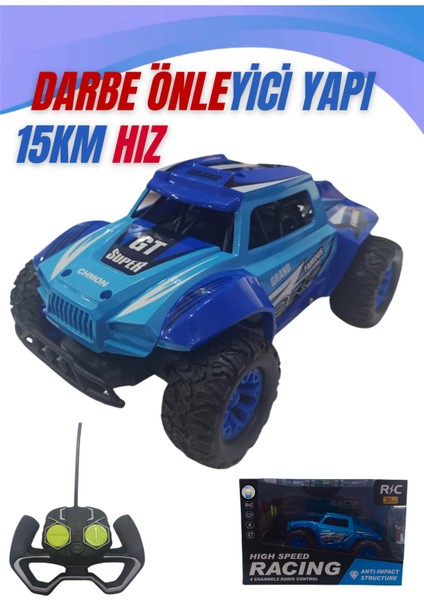 15KM Hız Yapan Uzaktan Kumandalı Full Fonksiyon Şarjlı Off-Road Araba