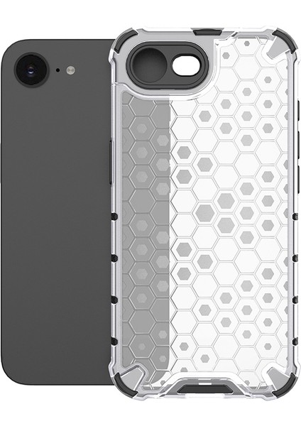 iPhone 16E Telefon Kılıfı, Şeffaf Darbeye Dayanıklı Telefon Kılıfı Kapağı iPhone 16E iPhone 16E (Yurt Dışından)