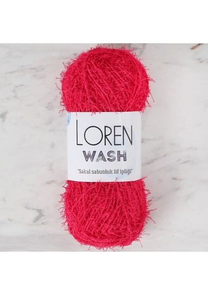 Loren Wash Fuşya El Örgü Ipi - R095 - 34026