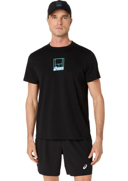 Court Core Graphic Tee Erkek Black 2041A355-001
