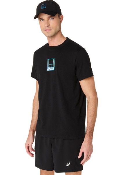 Court Core Graphic Tee Erkek Black 2041A355-001 fiyatları