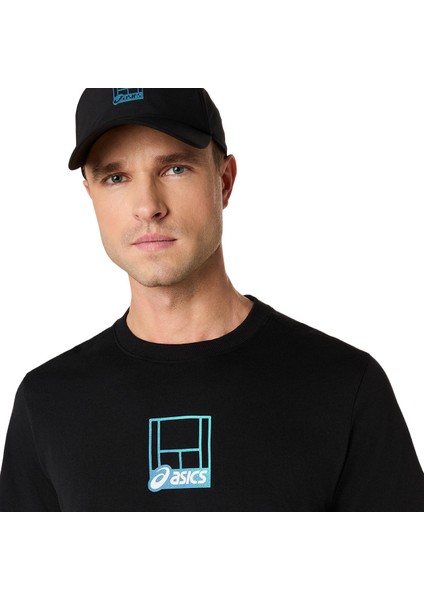Court Core Graphic Tee Erkek Black 2041A355-001 fırsatları