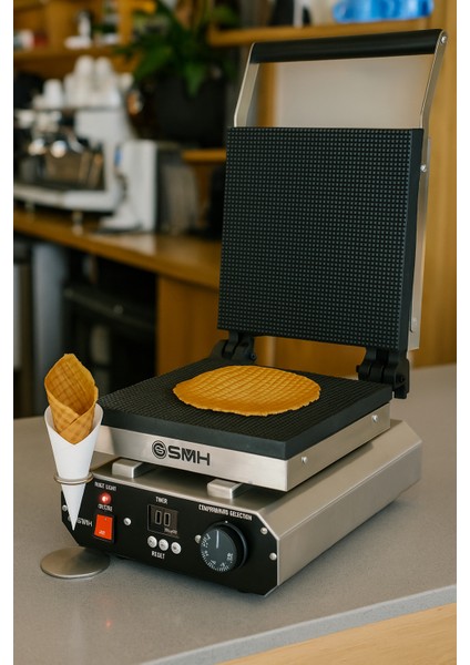 Kornet Waffle Yapma Makinesi | Külah Koyma Standı Hediyeli fiyatları