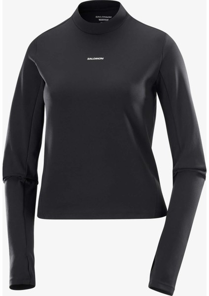 Shakeout Blıss Ls Kadın Koşu Tişört Deep Black LC2660000