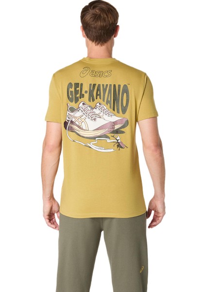 Road Graphic Ss Tee Erkek Yeşil Kısa Kollu Tshirt 2031F026-300 modelleri