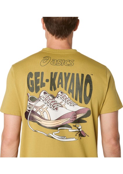 Road Graphic Ss Tee Erkek Yeşil Kısa Kollu Tshirt 2031F026-300 indirimleri