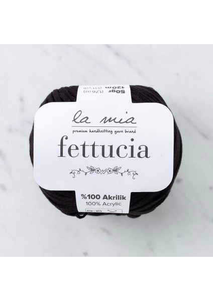 La Mia Fettucia Siyah El Örgü Ipi - L006 - 33876