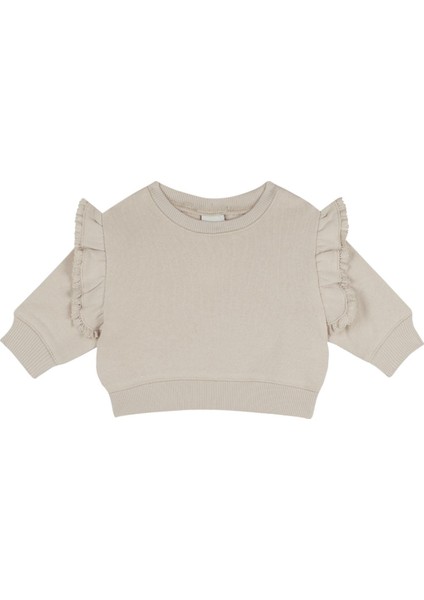 Dantel Detaylı Sweatshirt