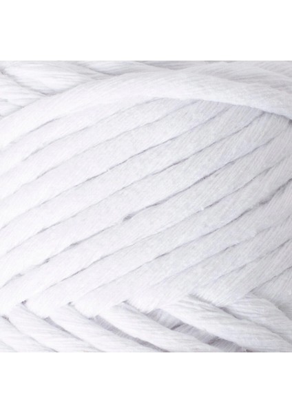 La Mia Boho Beyaz Büküm Makrome Ipi - L001 - 33994 fiyatları