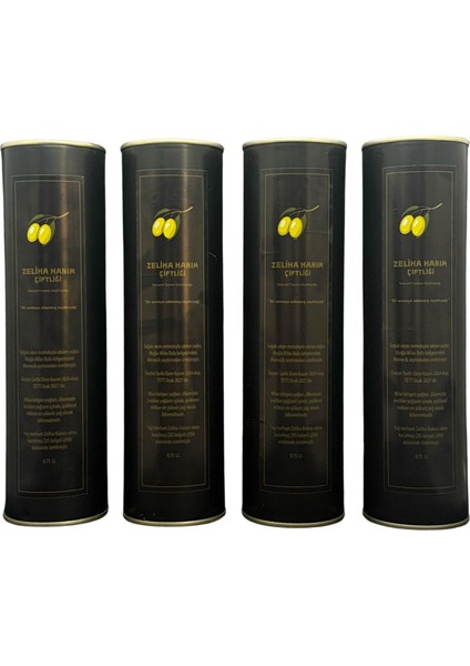 750 ml Naturel Sızma Zeytinyağı x 4 Ad. ( Toplam: 3 lt )