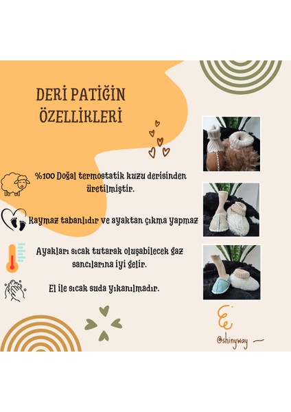 Bebek Unisex Organik Kuzu Derisi Ilk Adım Ayakkabısı Çoraplı Panduf Patik Taba indirimleri