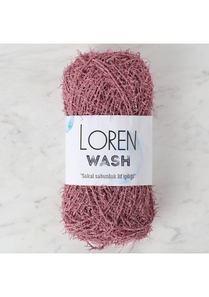 Loren Wash Gül Kurusu El Örgü Ipi - R138 - 34028