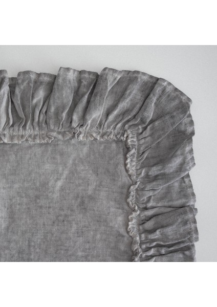 Miranda Çift Kişilik Nevresim Takımı %100 Keten Gri 200X220 cm fiyatları