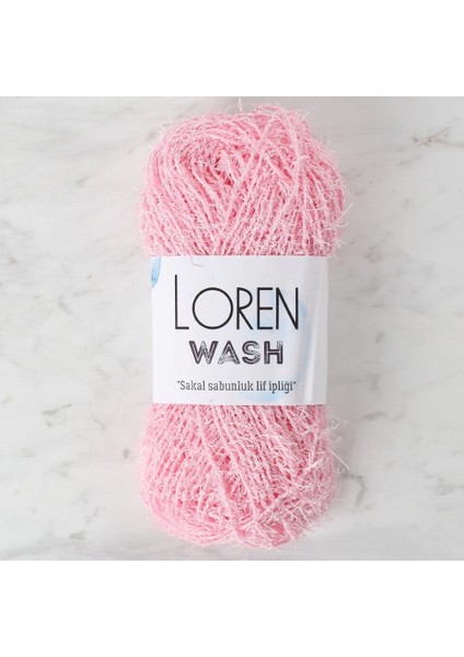 Loren Wash Bebe Pembe El Örgü Ipi - R094 - 34022