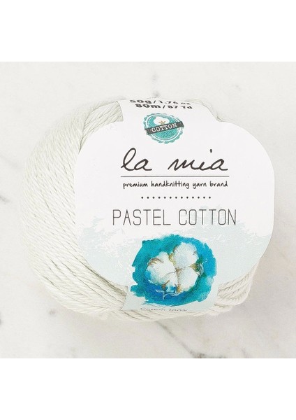 La Mia Pastel Cotton Uçuk Yeşil El Örgü Ipi - L176 - 33953