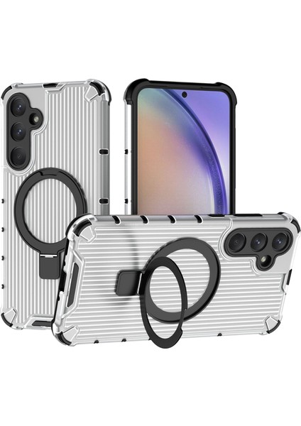 Samsung Galaxy A25 Telefon Kılıfı, Manyetik Darbeye Dayanıklı Telefon Kılıfı Kapağı ve Halka Tutucu Samsung Galaxy A25 (Yurt Dışından)
