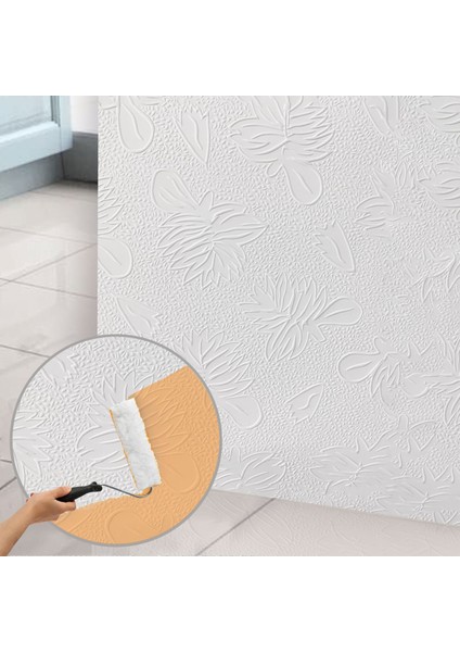 3D Duvar Paneli Boyanabilir Dekota 60X120 cm / Ağaç Desenli 2'li Paket-1,44 M²