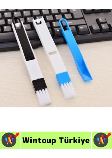 Ergonomik Elektronik Kapı Pencere Köşe Zor Nokta Çok Amaçlı Mini Detay Temizlik Fırçası Faraş 2 In 1 indirimleri
