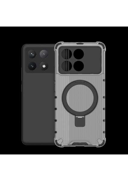 Xiaomi Redmi K70E Telefon Kılıfı, Manyetik Darbeye Dayanıklı Telefon Kılıfı Kapağı ve Halka Tutucu Xiaomi Redmi K70E (Yurt Dışından) fiyatları