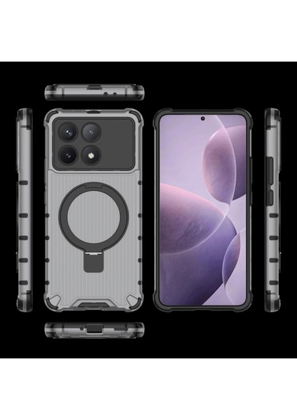 Xiaomi Redmi K70E Telefon Kılıfı, Manyetik Darbeye Dayanıklı Telefon Kılıfı Kapağı ve Halka Tutucu Xiaomi Redmi K70E (Yurt Dışından) fırsatları